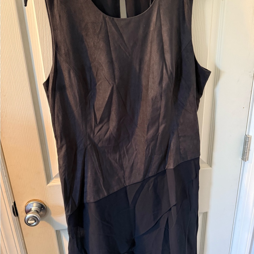 Soft Surroundings Black Sleeveless Blouse